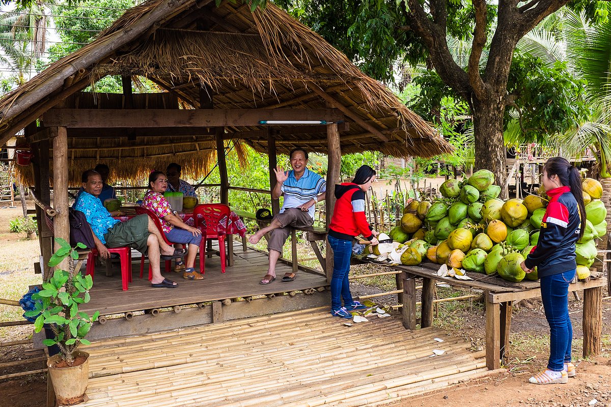 Ban Naxai - Coconut Vilalge (okolice Salavan) (Laos 2015)